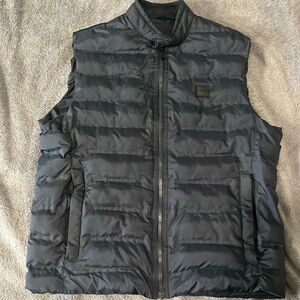 Micheal Kors Sustainable Future Puffer Vest Navy Blue Men’s Small
